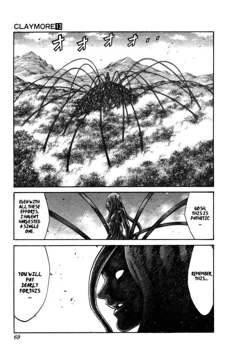 Claymore - Vol.13 Chapter 71 : The Defiant Ones, Part 4