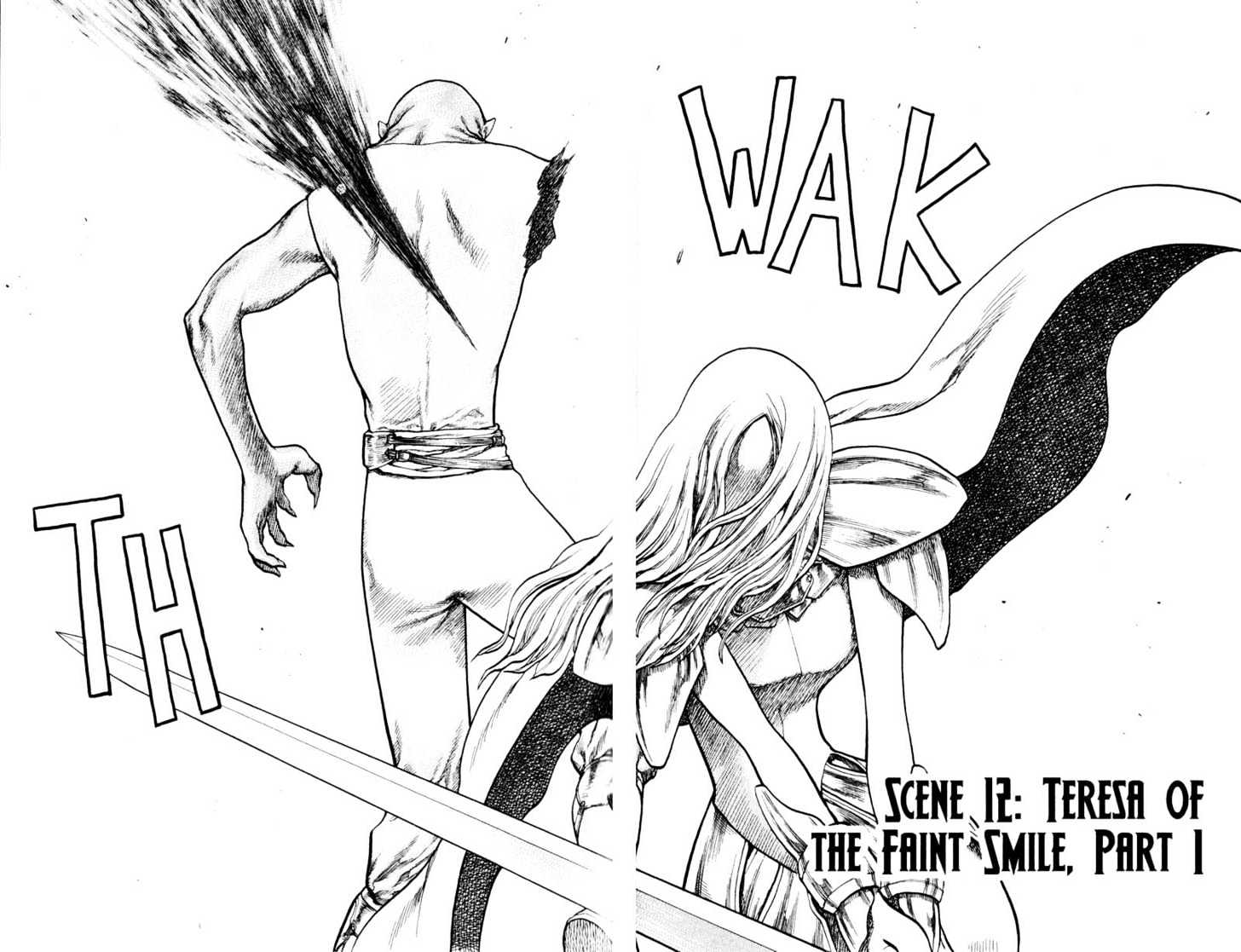 Claymore - Vol.3 Chapter 12 : Teresa Of The Faint Smile, Part 1