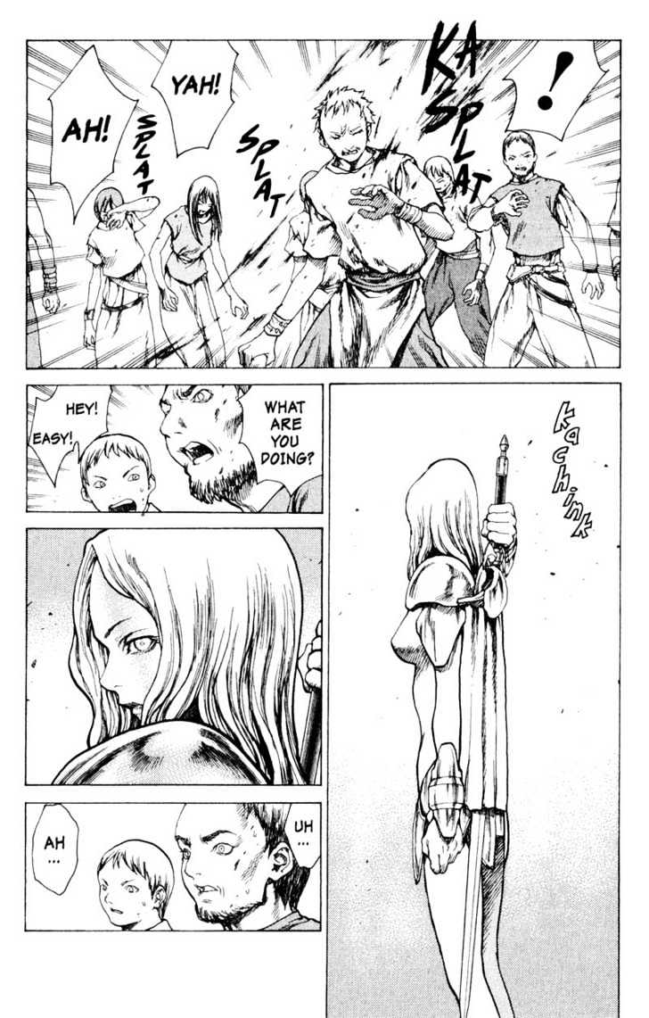 Claymore - Vol.3 Chapter 12 : Teresa Of The Faint Smile, Part 1