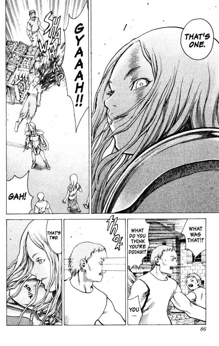 Claymore - Vol.3 Chapter 12 : Teresa Of The Faint Smile, Part 1