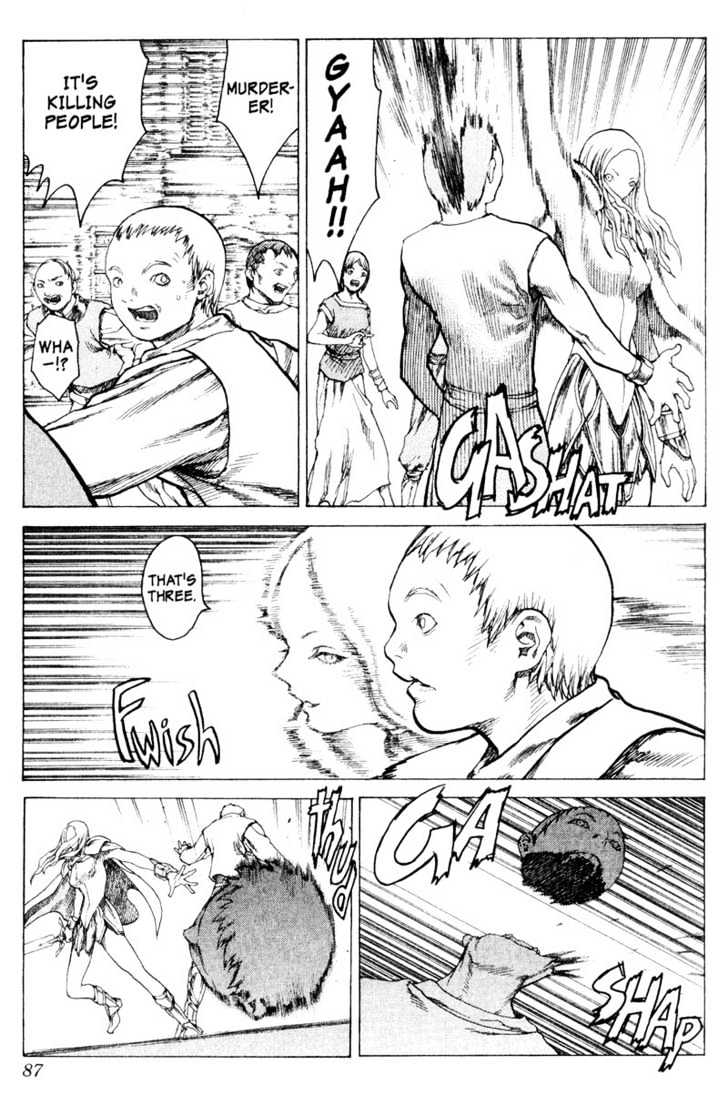 Claymore - Vol.3 Chapter 12 : Teresa Of The Faint Smile, Part 1