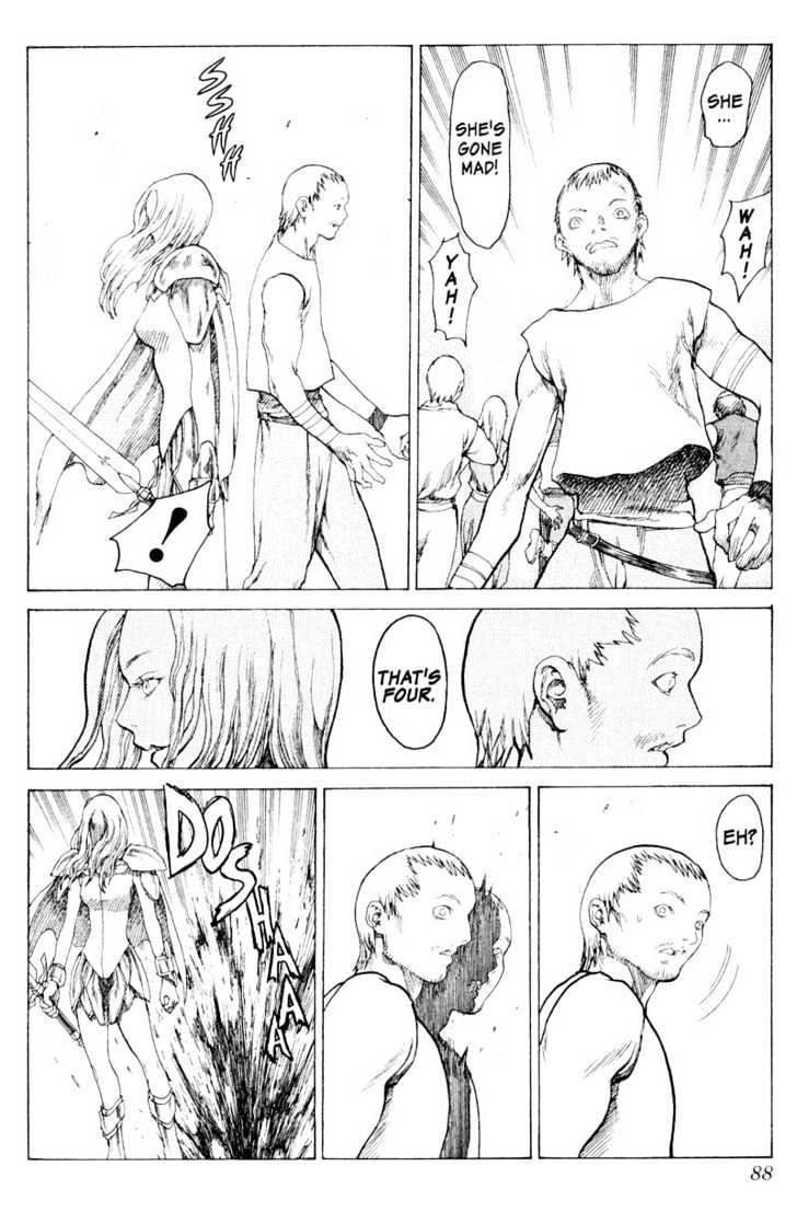 Claymore - Vol.3 Chapter 12 : Teresa Of The Faint Smile, Part 1