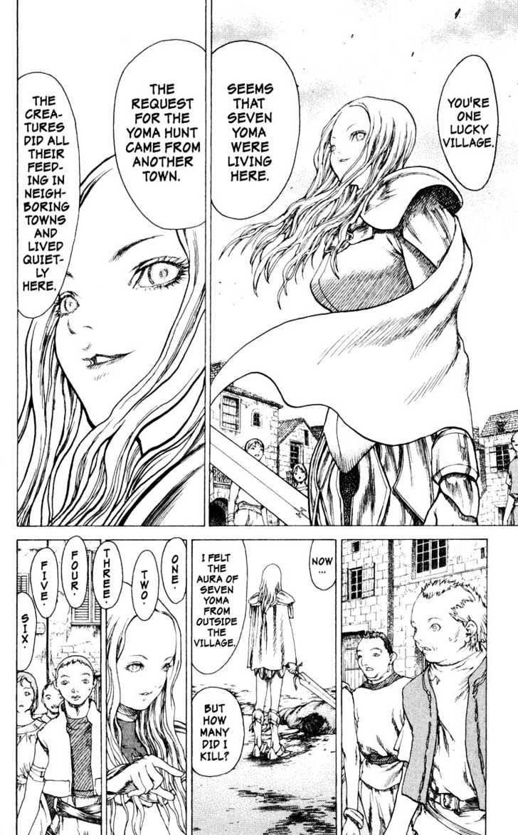 Claymore - Vol.3 Chapter 12 : Teresa Of The Faint Smile, Part 1