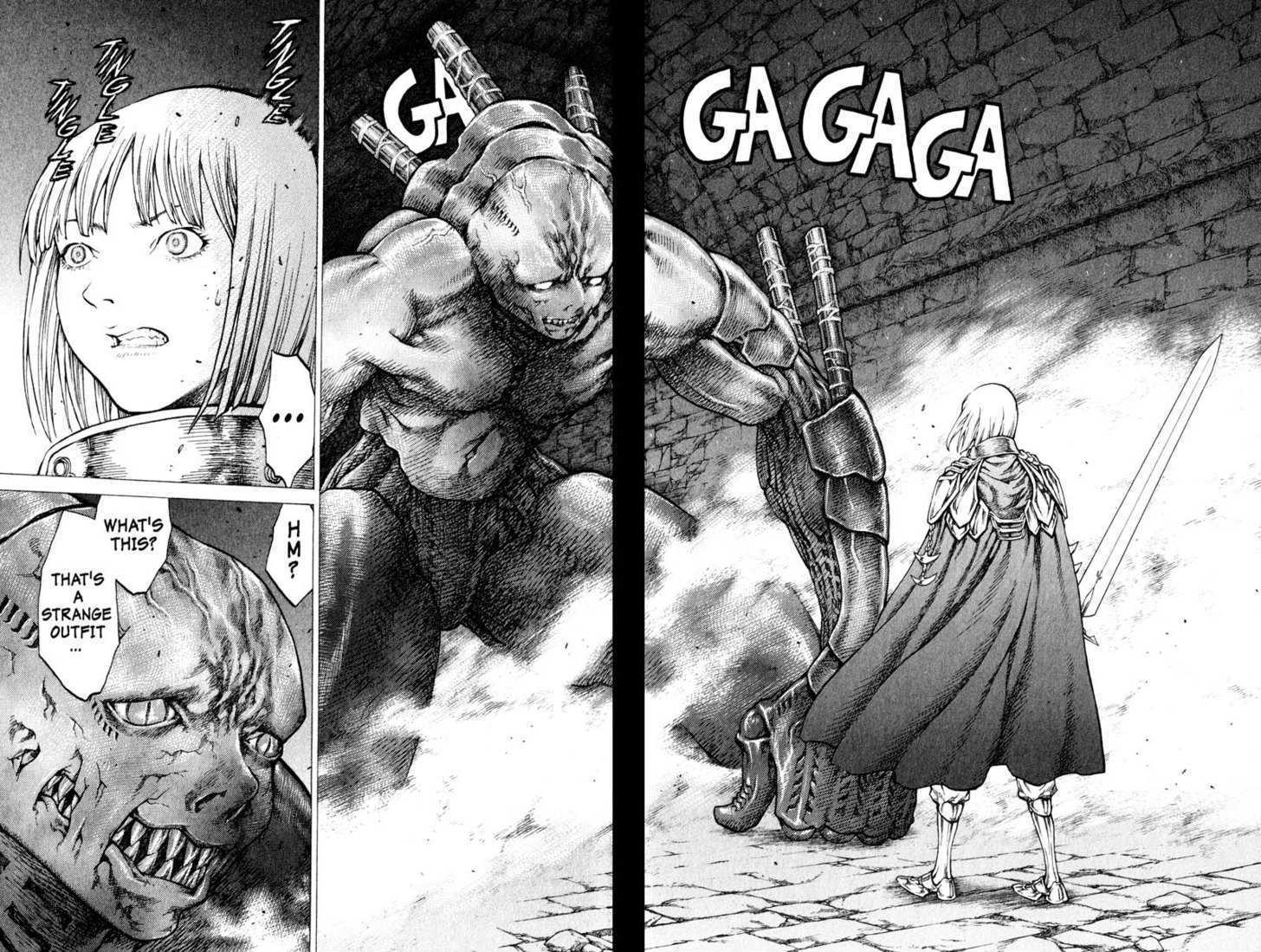 Claymore - Vol.8 Chapter 43 : The Witch's Maw, Part 3