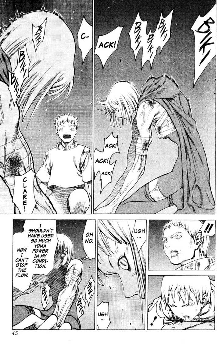 Claymore - Vol.3 Chapter 11 : Darkness In Paradise, Part 7