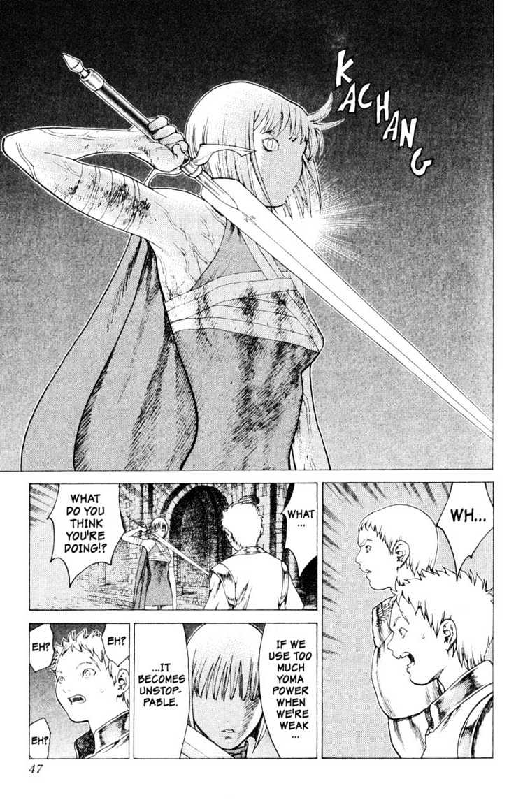 Claymore - Vol.3 Chapter 11 : Darkness In Paradise, Part 7