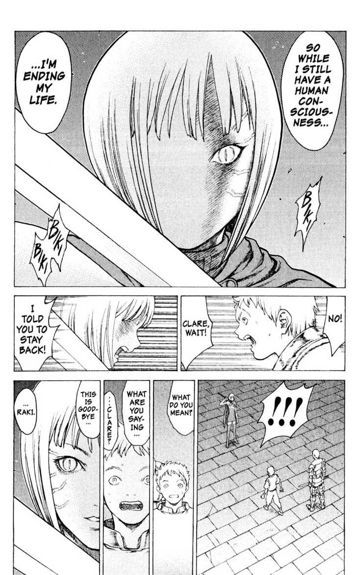 Claymore - Vol.3 Chapter 11 : Darkness In Paradise, Part 7