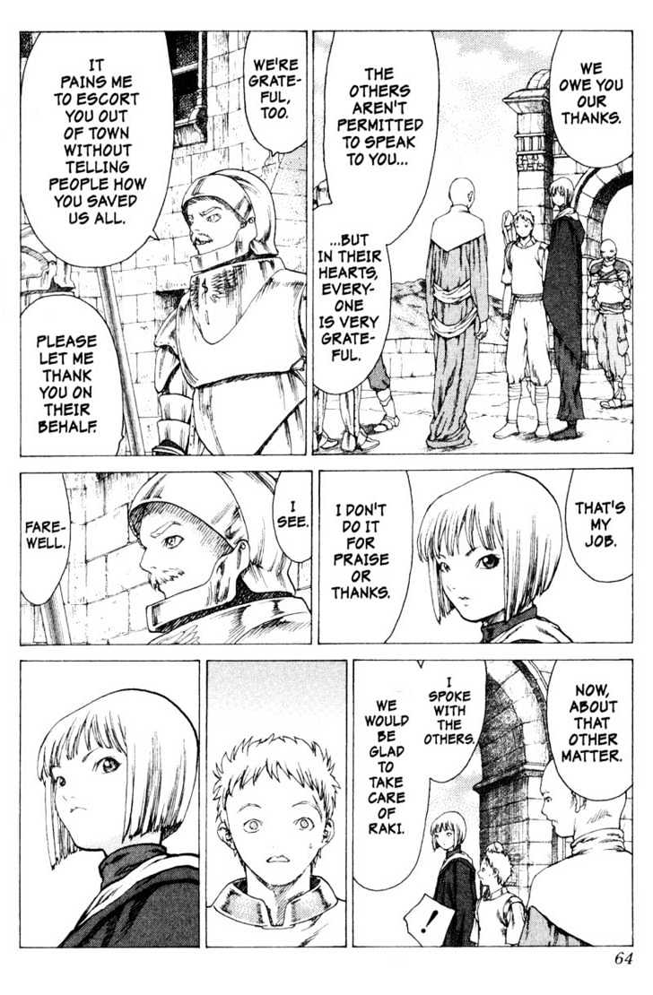 Claymore - Vol.3 Chapter 11 : Darkness In Paradise, Part 7