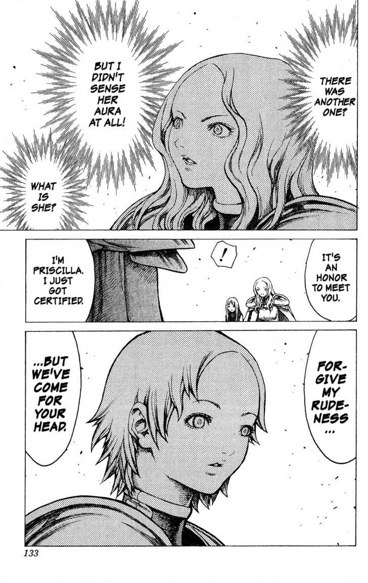 Claymore - Vol.4 Chapter 19 : Marked For Death, Part 2