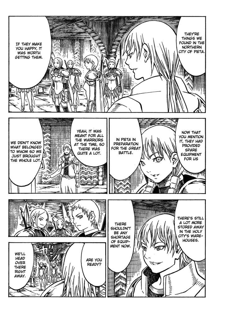 Claymore - Vol.23 Chapter 129 : The Warrior's Return(Version 2)