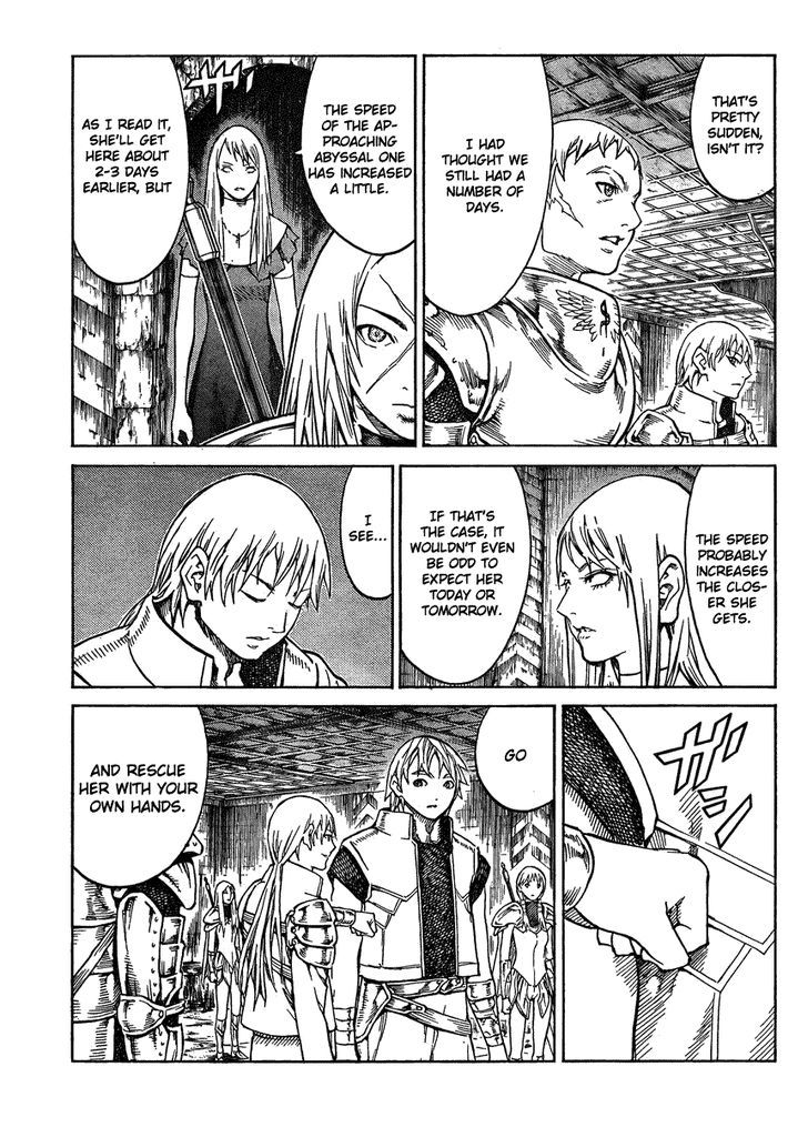 Claymore - Vol.23 Chapter 129 : The Warrior's Return(Version 2)