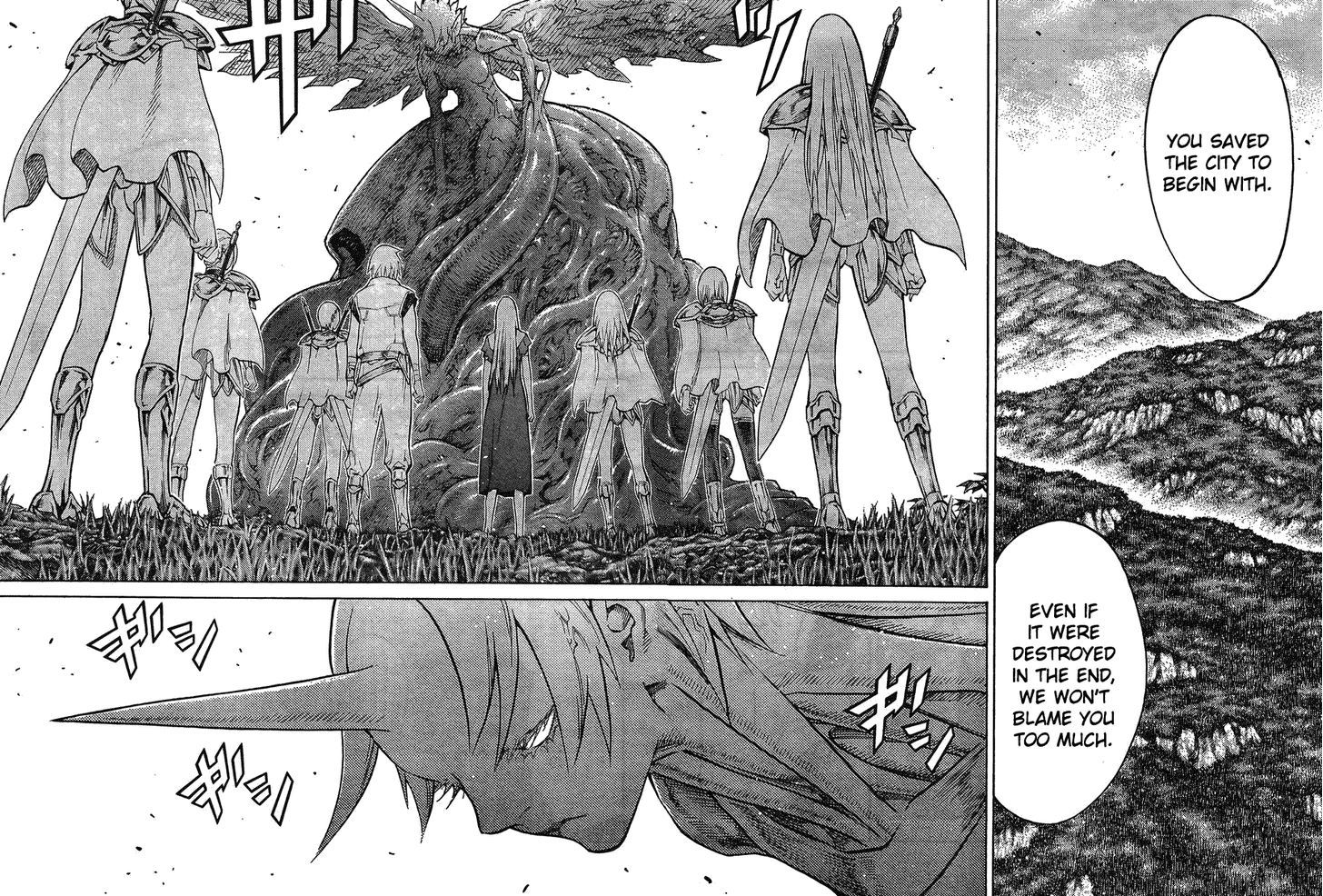 Claymore - Vol.23 Chapter 129 : The Warrior's Return(Version 2)