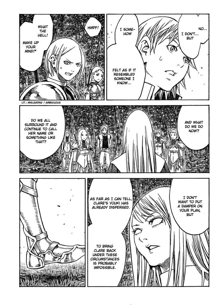 Claymore - Vol.23 Chapter 129 : The Warrior's Return(Version 2)