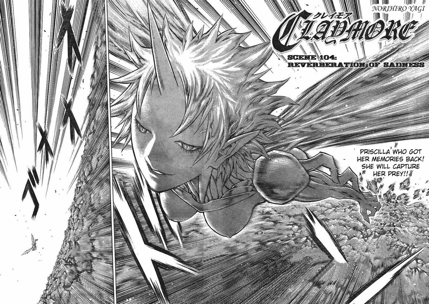 Claymore - Vol.19 Chapter 104 : Reverberating Anguish