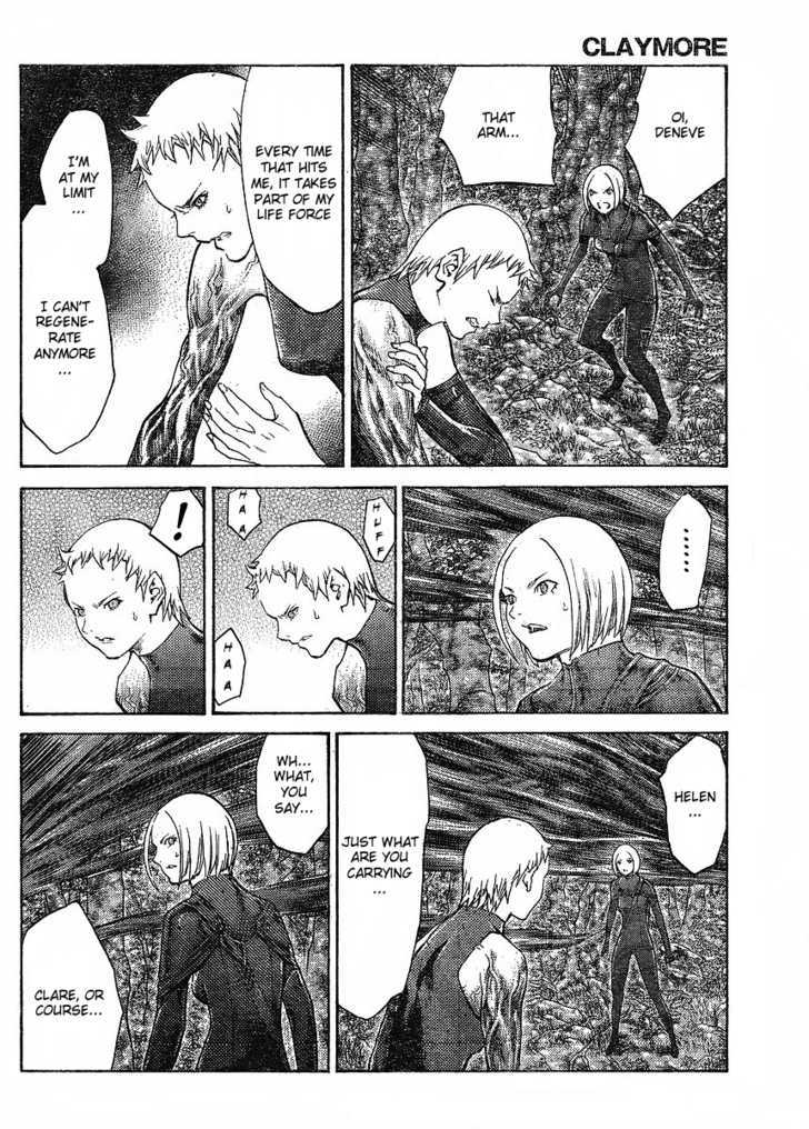 Claymore - Vol.19 Chapter 104 : Reverberating Anguish