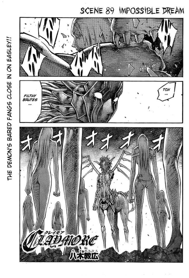 Claymore - Vol.16 Chapter 89 : Impossible Dream