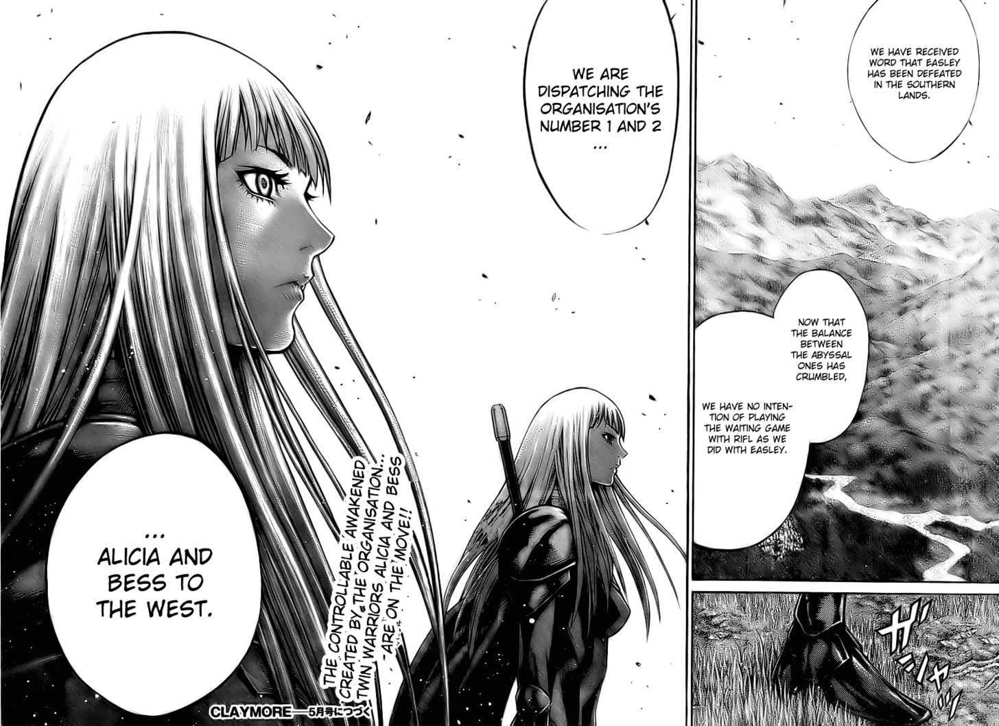 Claymore - Vol.16 Chapter 89 : Impossible Dream