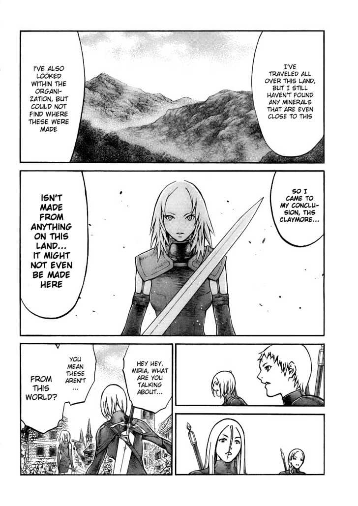 Claymore - Vol.15 Chapter 79 : Truths In The East