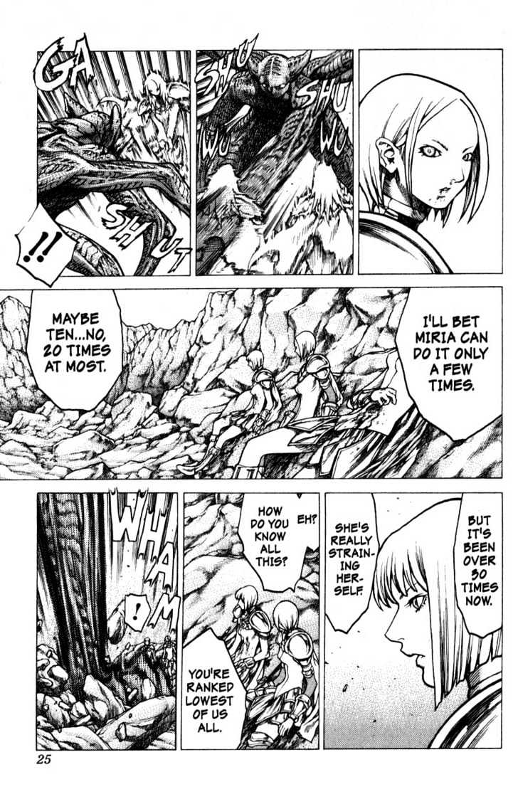 Claymore - Vol.6 Chapter 28 : The Slashers, Part 4