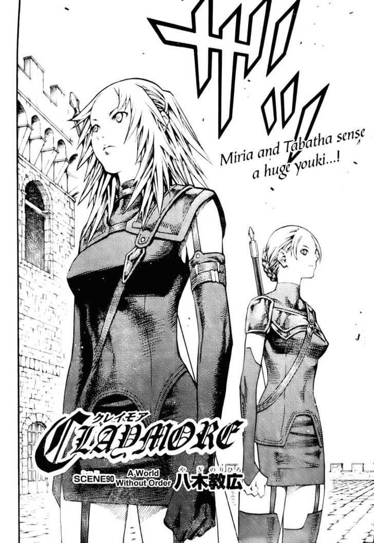 Claymore - Vol.17 Chapter 90 : A World Without Order