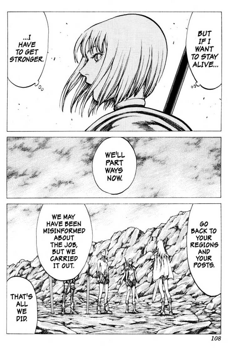 Claymore - Vol.6 Chapter 31 : The Endless Gravestones, Part 1