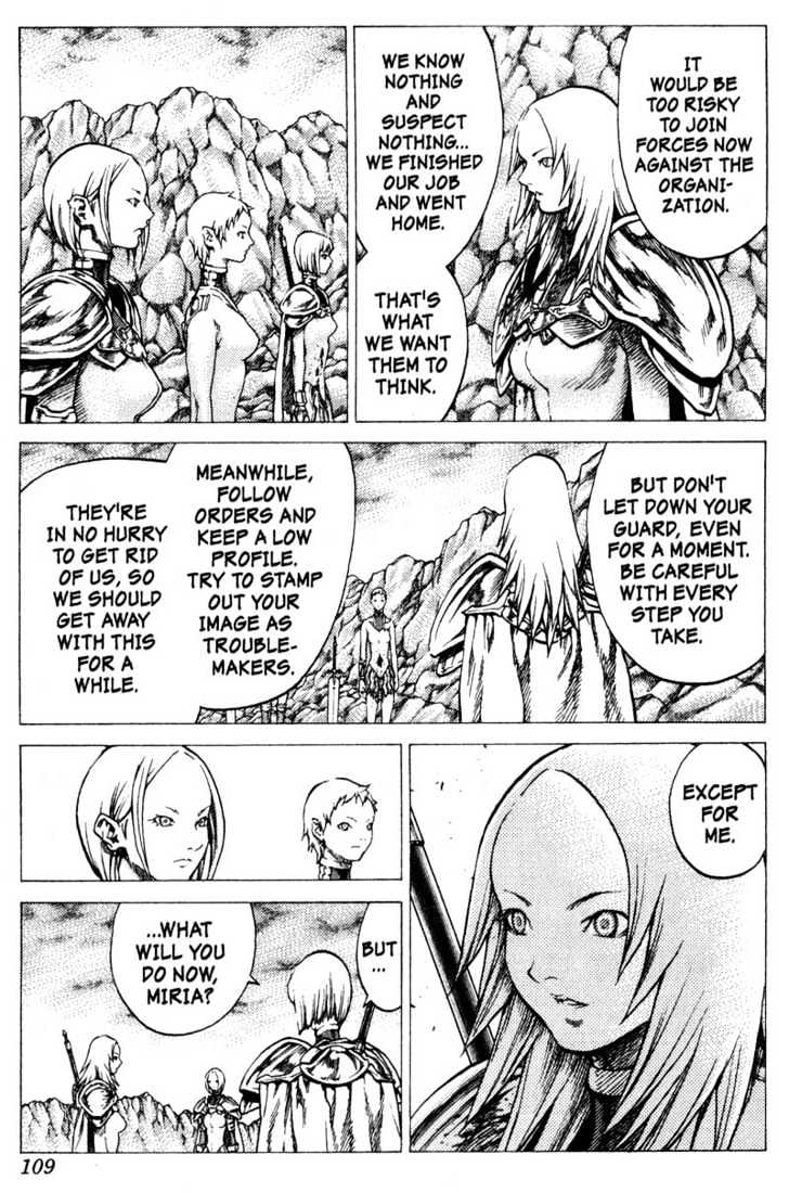 Claymore - Vol.6 Chapter 31 : The Endless Gravestones, Part 1