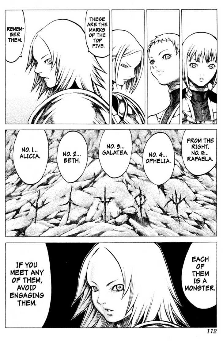 Claymore - Vol.6 Chapter 31 : The Endless Gravestones, Part 1