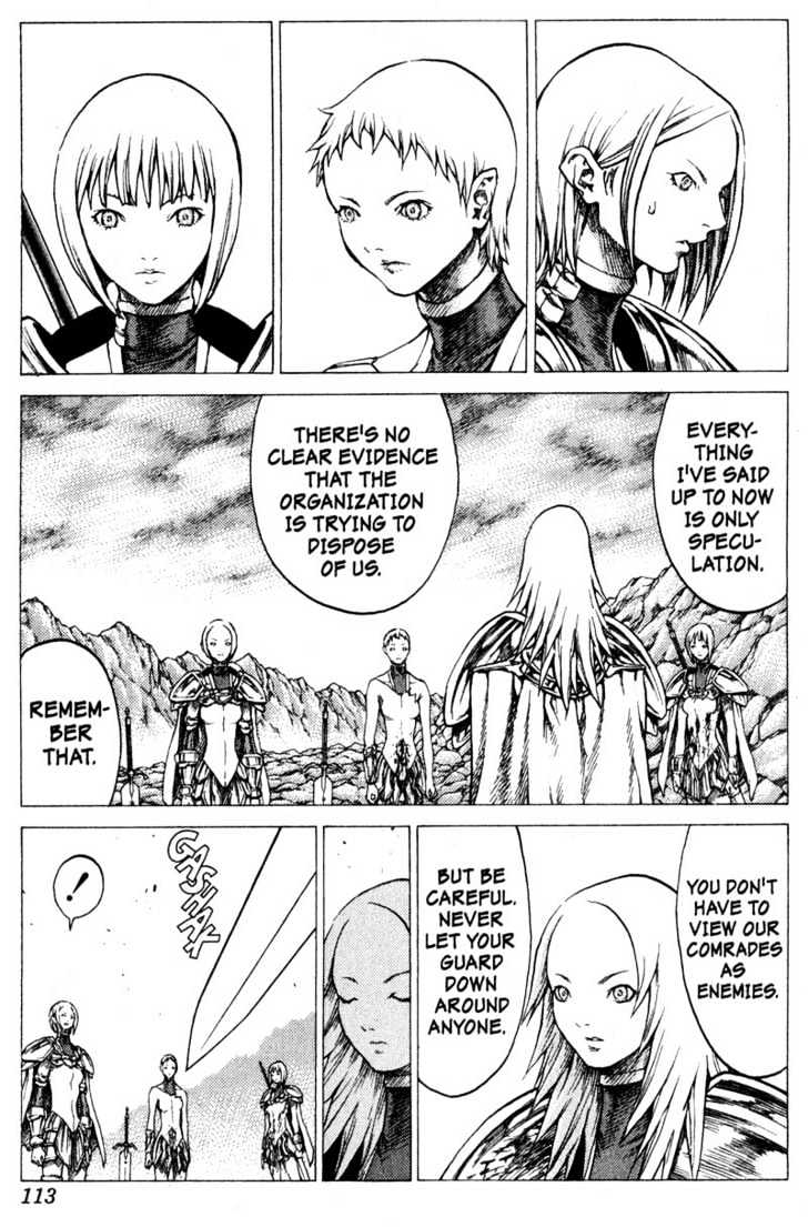 Claymore - Vol.6 Chapter 31 : The Endless Gravestones, Part 1