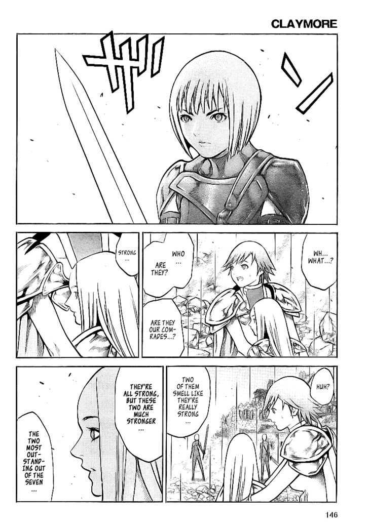 Claymore - Vol.15 Chapter 78 : The Rebellious Warriors