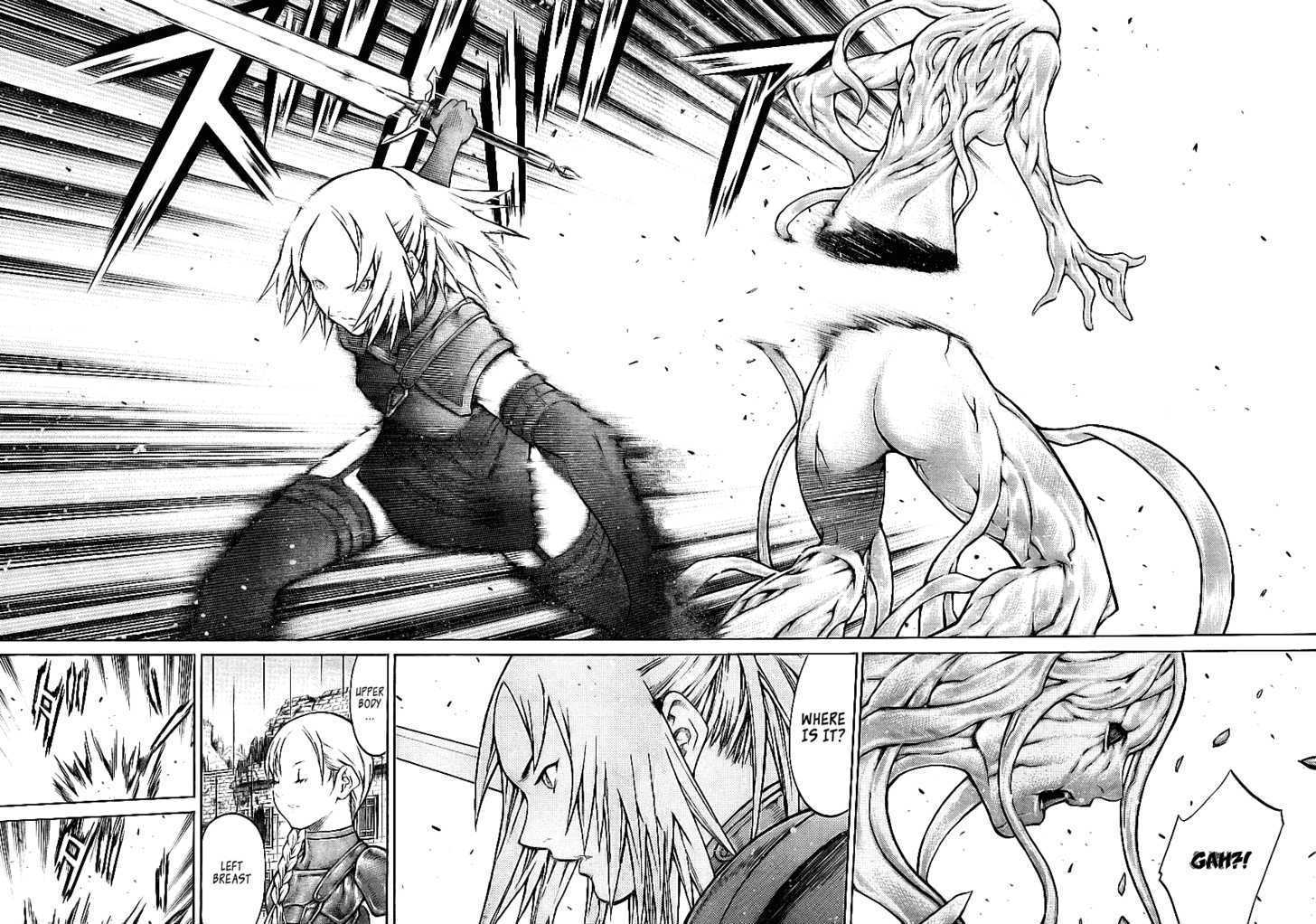 Claymore - Vol.15 Chapter 78 : The Rebellious Warriors