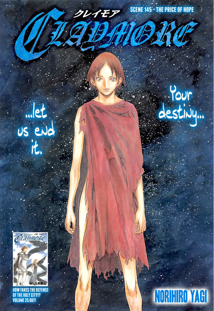 Claymore - Vol.24 Chapter 145 : The Price Of Hope