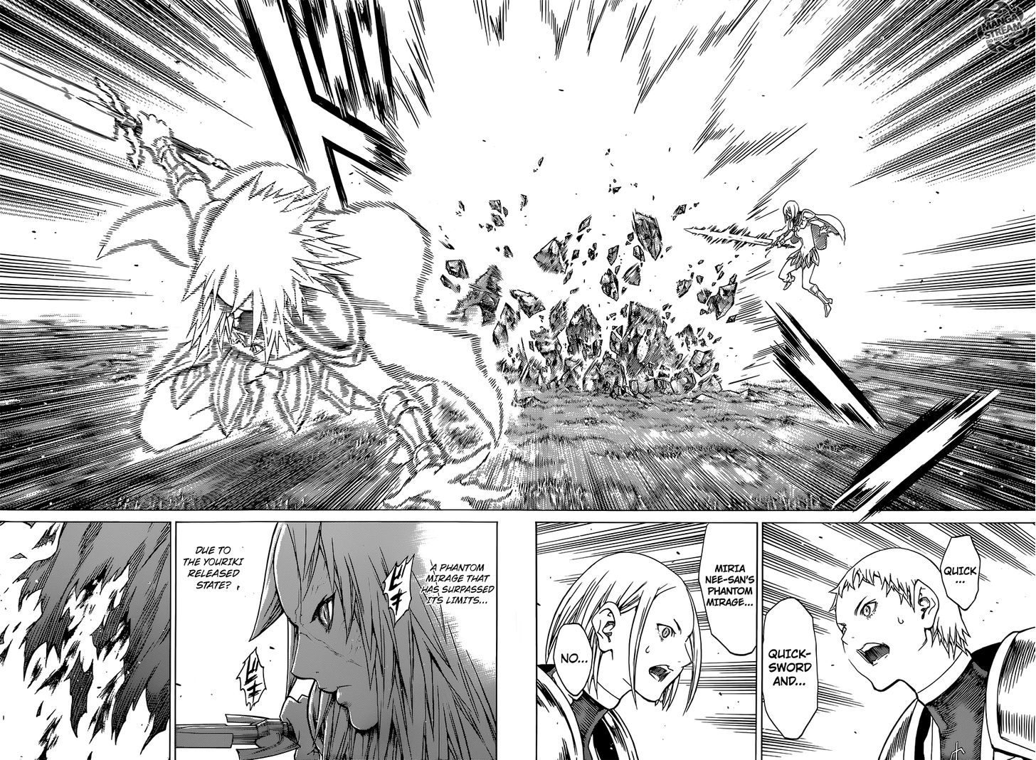 Claymore - Vol.24 Chapter 145 : The Price Of Hope