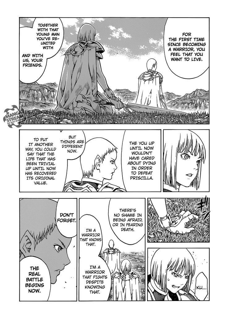 Claymore - Vol.24 Chapter 145 : The Price Of Hope