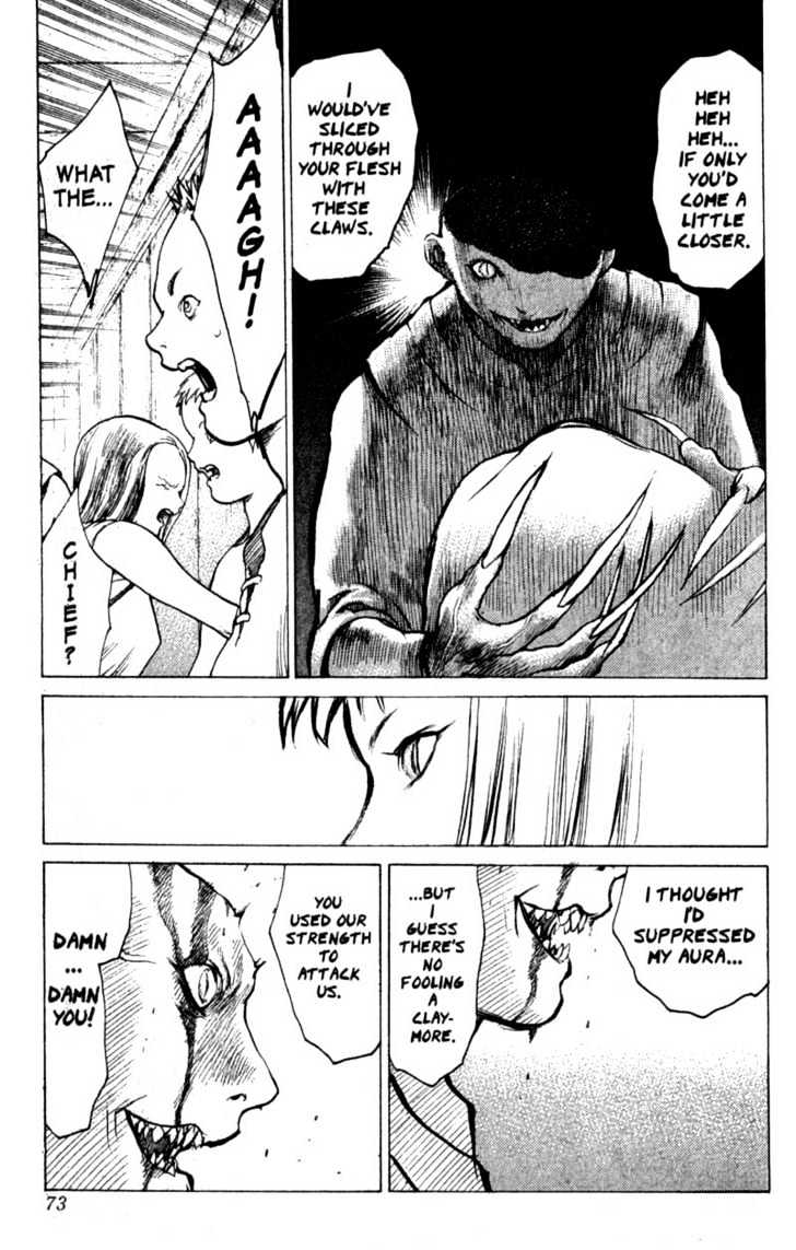 Claymore - Vol.1 Chapter 2 : Claws In The Sky