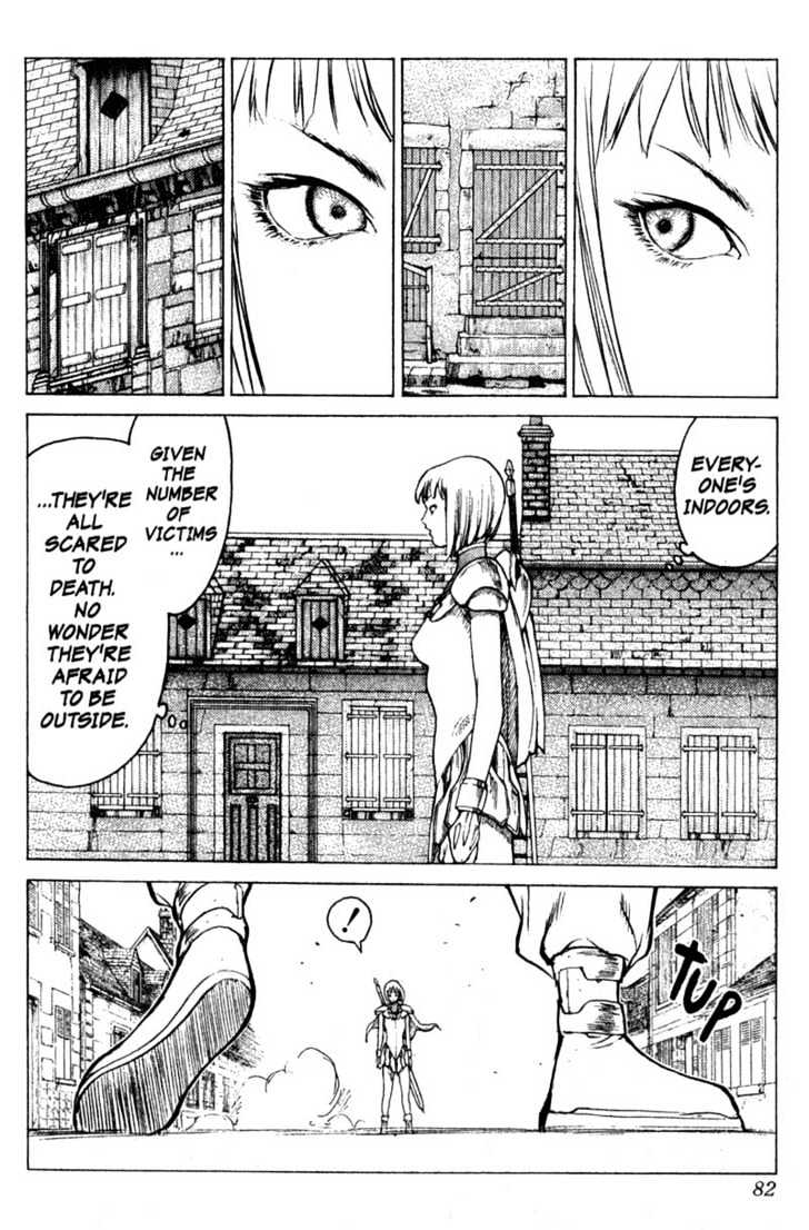 Claymore - Vol.1 Chapter 2 : Claws In The Sky