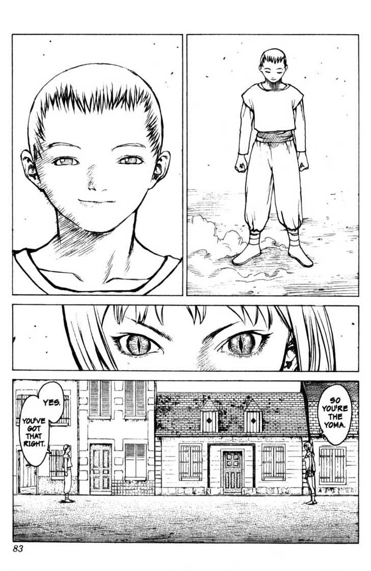 Claymore - Vol.1 Chapter 2 : Claws In The Sky