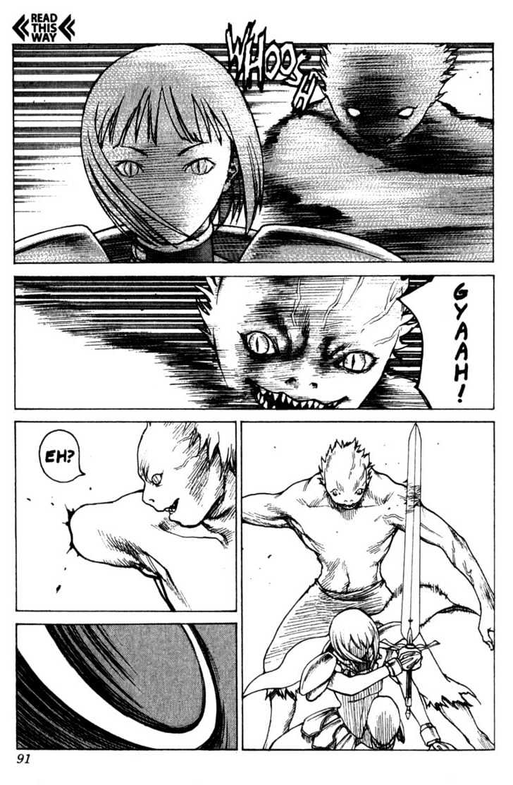 Claymore - Vol.1 Chapter 2 : Claws In The Sky