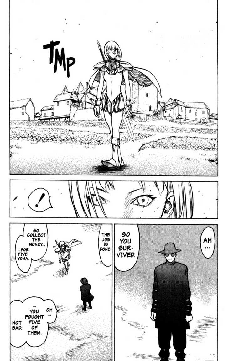 Claymore - Vol.1 Chapter 2 : Claws In The Sky