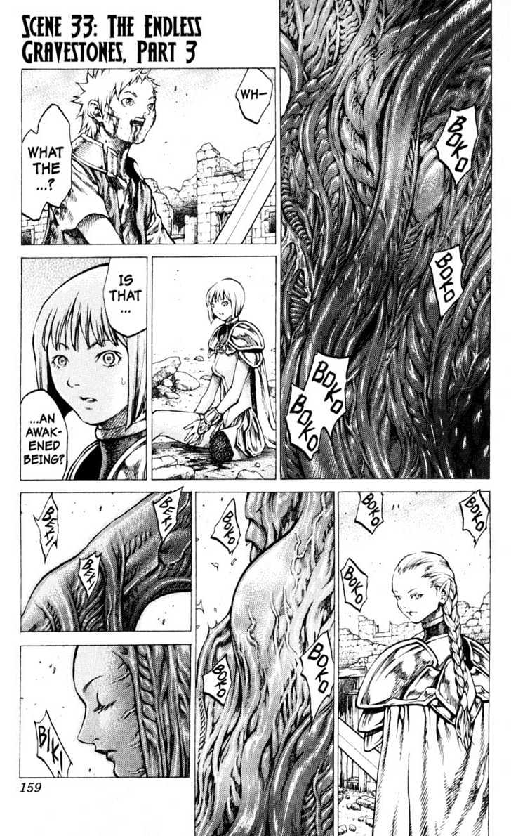 Claymore - Vol.6 Chapter 33 : The Endless Gravestones, Part 3