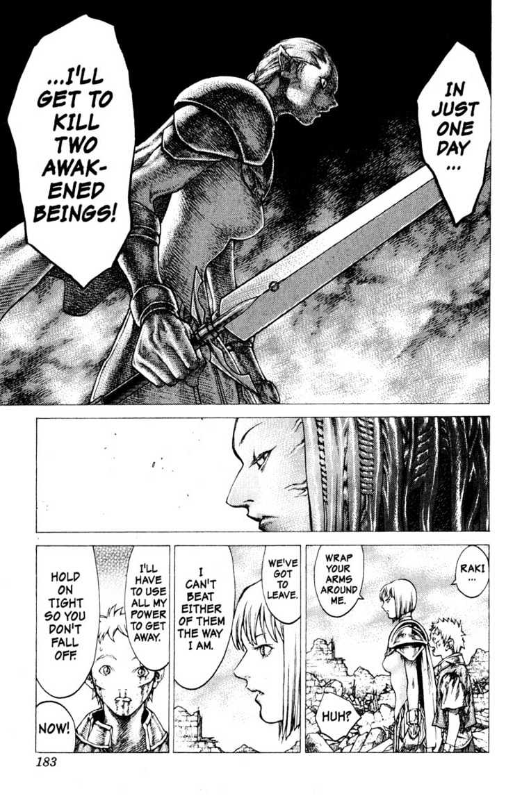 Claymore - Vol.6 Chapter 33 : The Endless Gravestones, Part 3