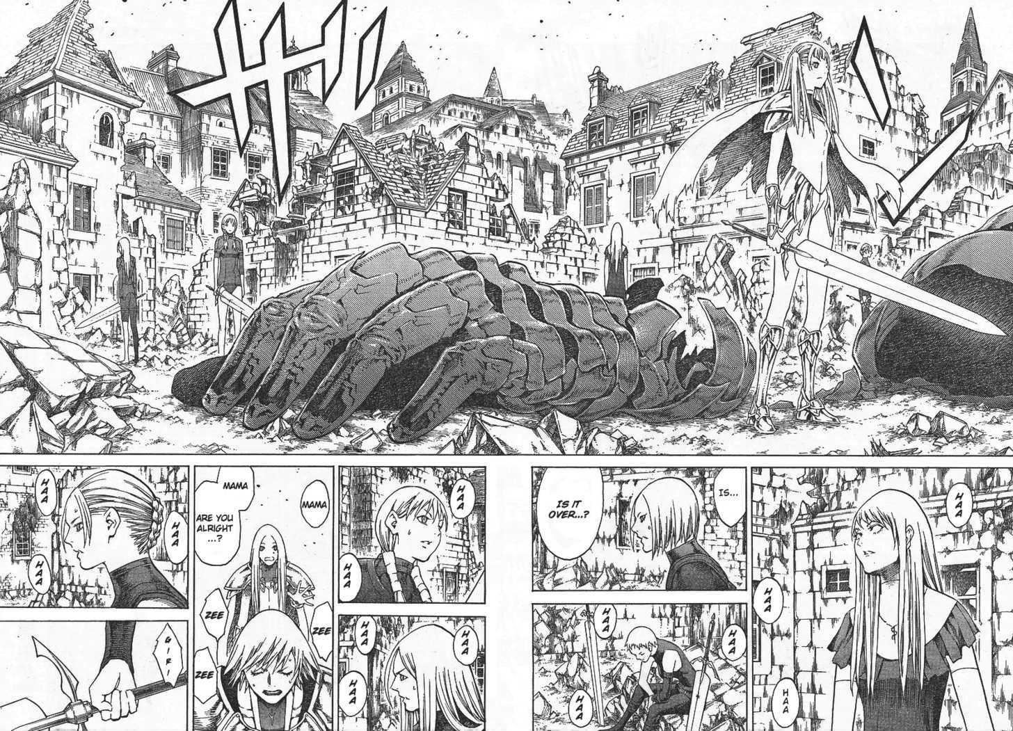 Claymore - Vol.20 Chapter 108 : Crisis Of The Holy City