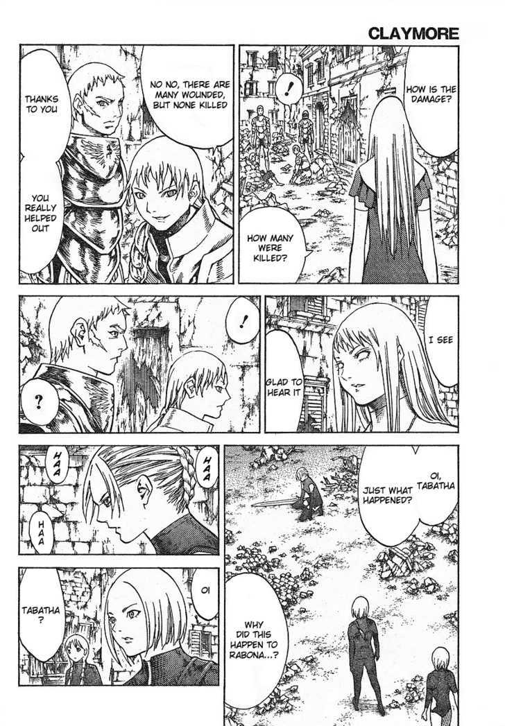 Claymore - Vol.20 Chapter 108 : Crisis Of The Holy City