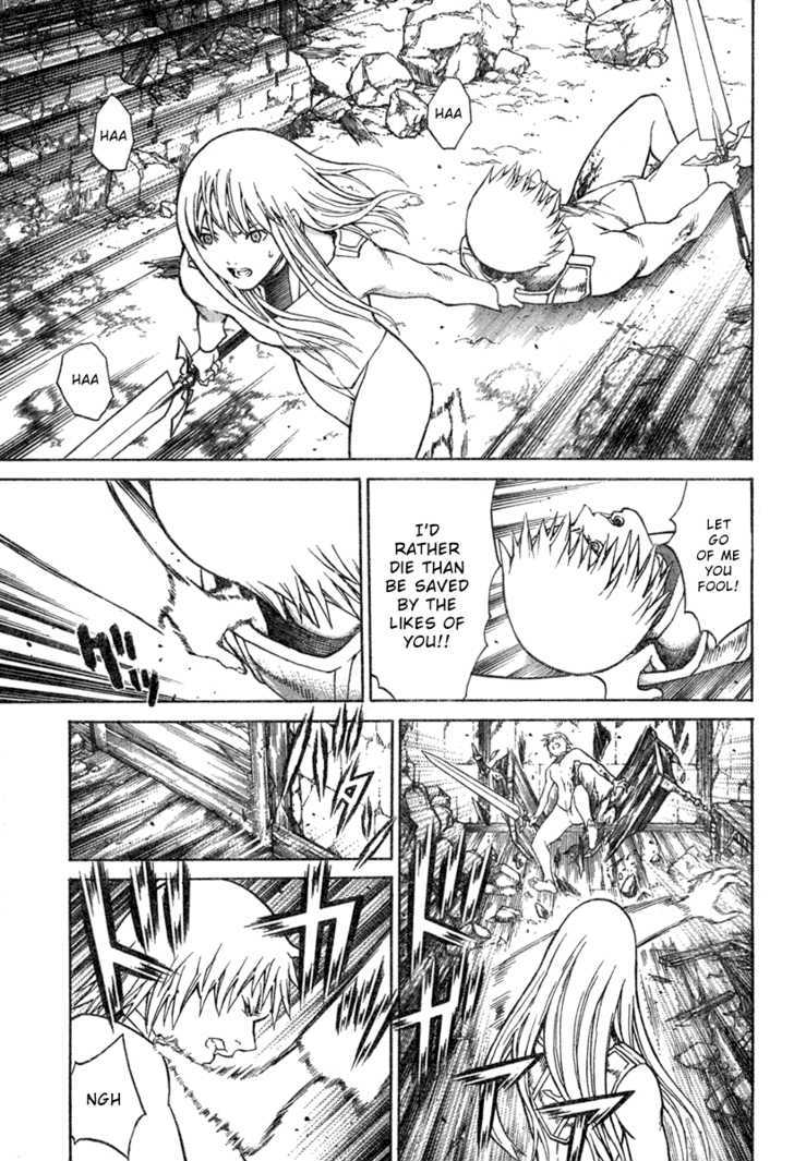 Claymore - Vol.14 Chapter 77.2 : [Extra Scene 4] Untarnished Resolve