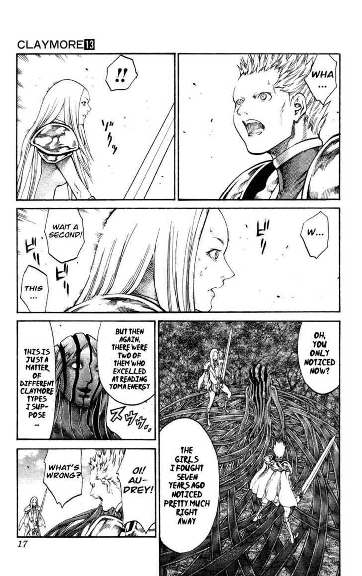 Claymore - Vol.13 Chapter 70 : The Defiant Ones, Part 3