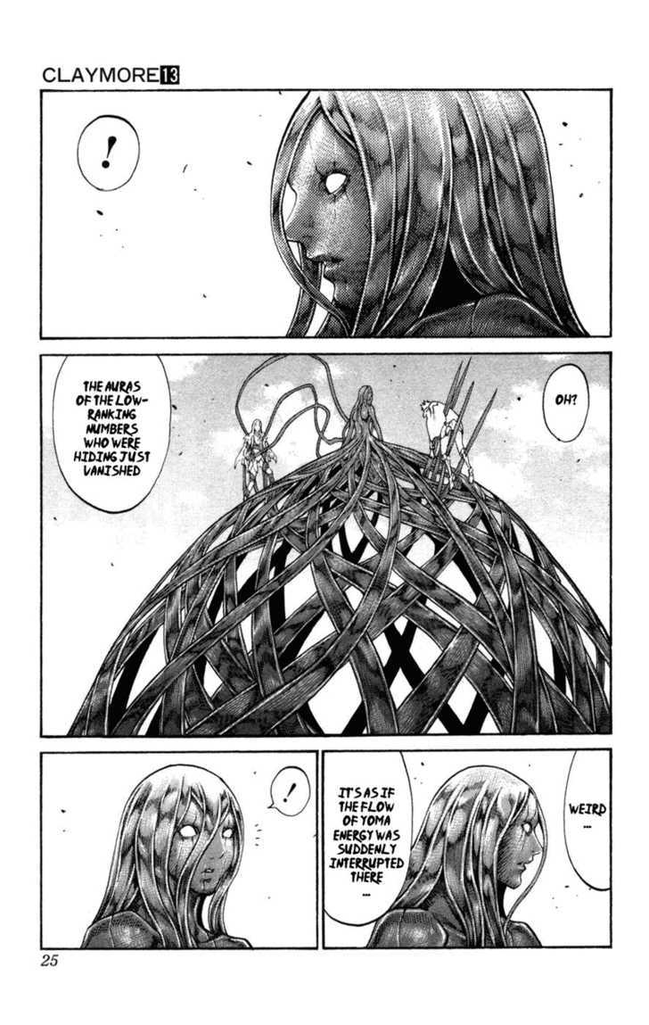 Claymore - Vol.13 Chapter 70 : The Defiant Ones, Part 3