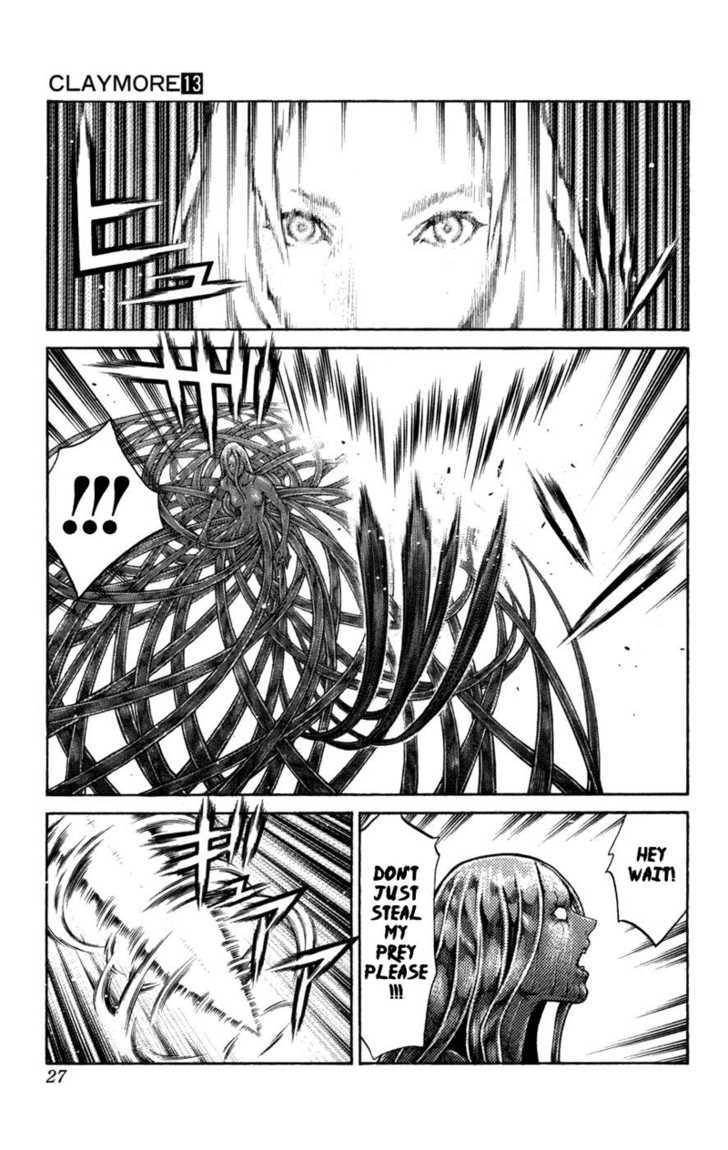 Claymore - Vol.13 Chapter 70 : The Defiant Ones, Part 3