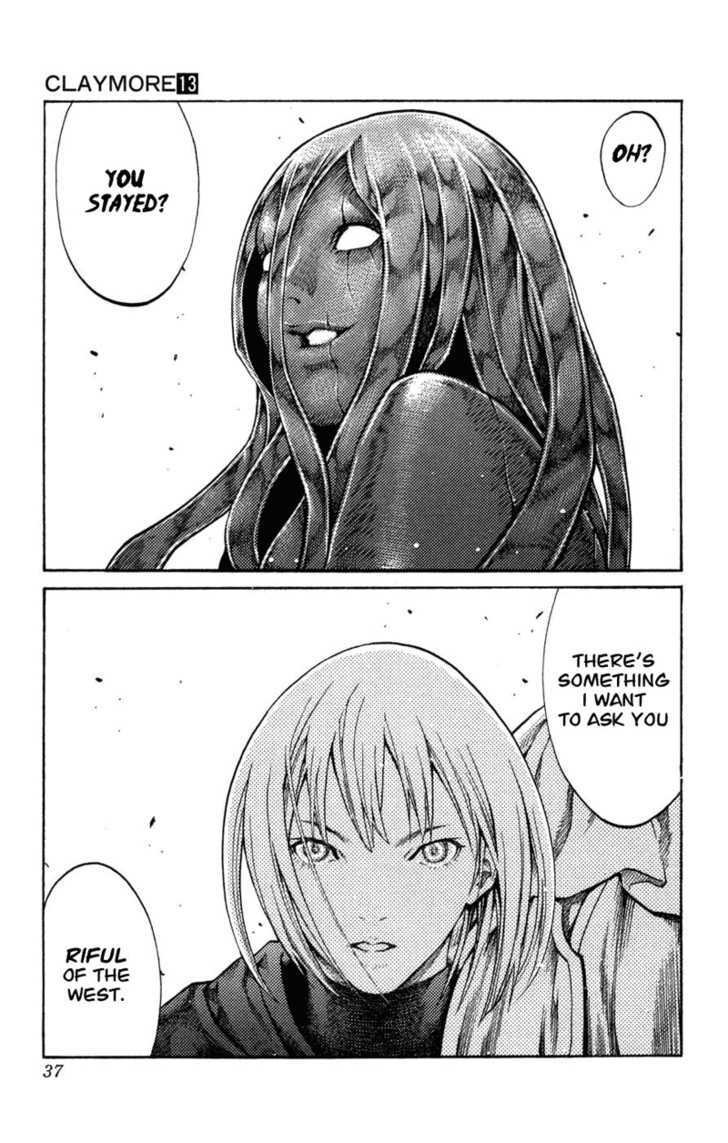 Claymore - Vol.13 Chapter 70 : The Defiant Ones, Part 3