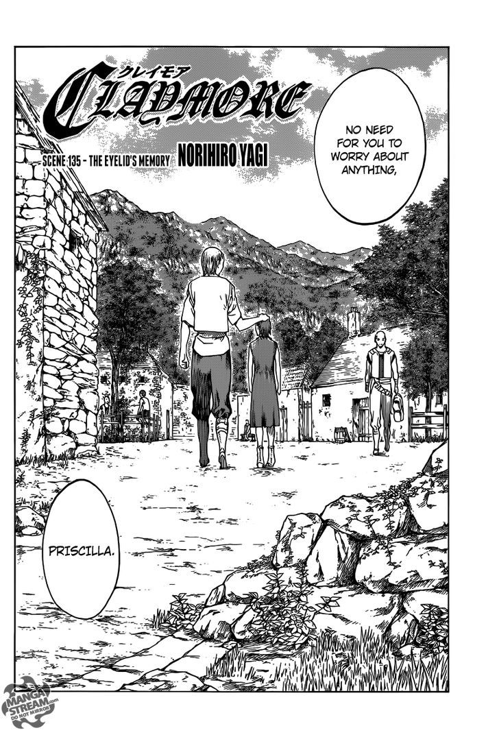 Claymore - Vol.24 Chapter 135 : The Eyelid's Memory