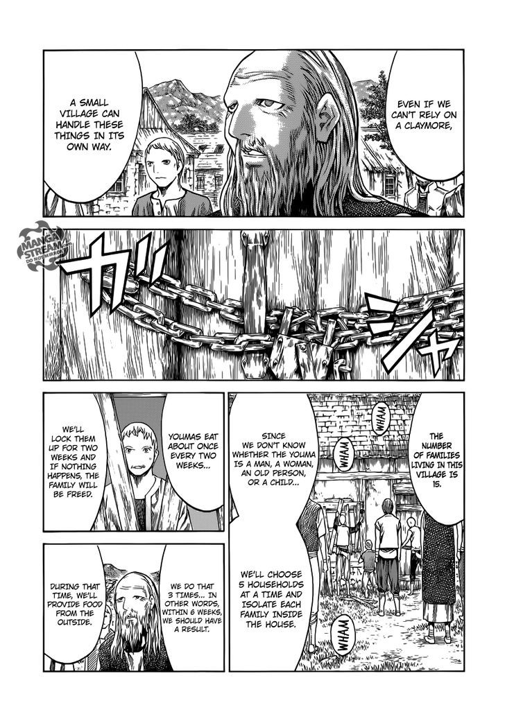 Claymore - Vol.24 Chapter 135 : The Eyelid's Memory