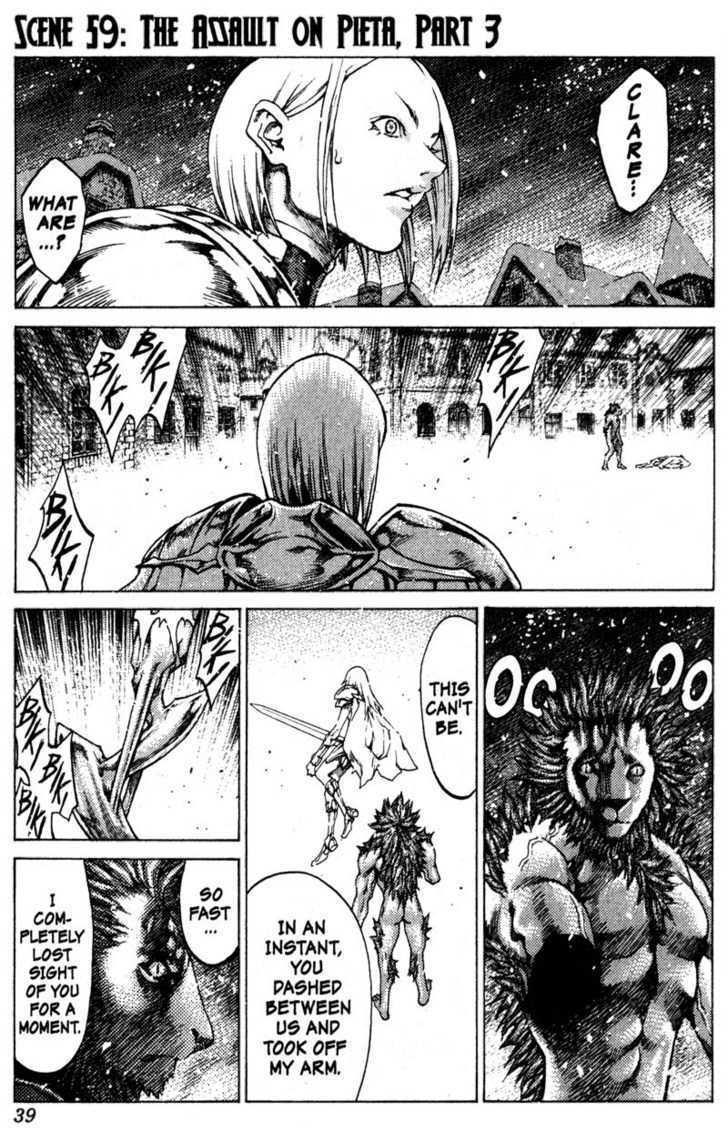 Claymore - Vol.11 Chapter 59 : The Assault On Pieta, Part 3